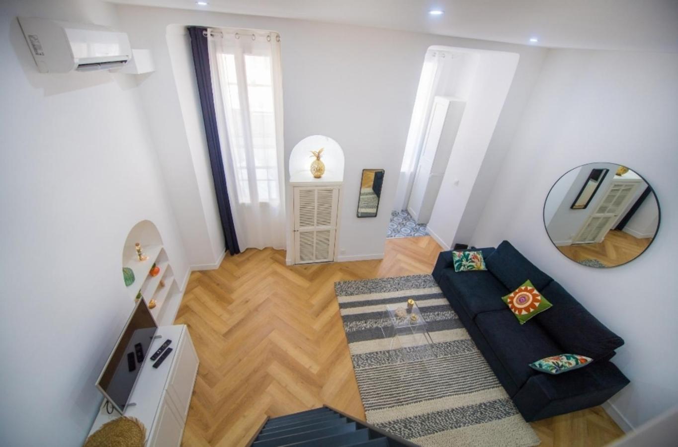Studio Elegant 4 Couchages Front De Mer Clim Parking Privatif Wifi Nizza Exterior foto